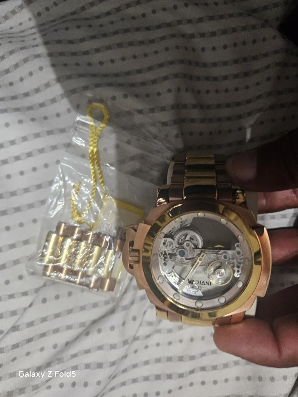 Invicta rose gold